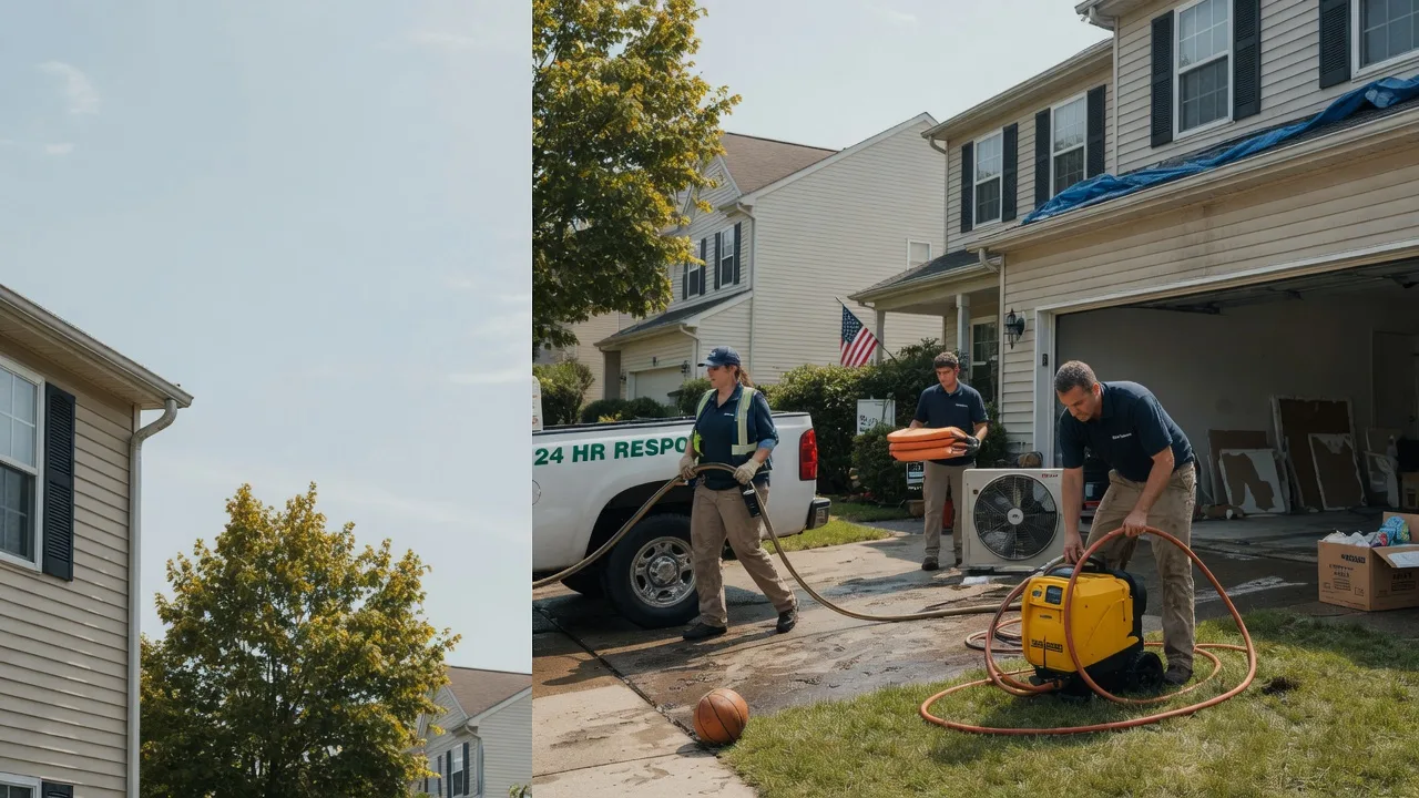 Emergency Water Damage Restoration in Evansville, IN near me